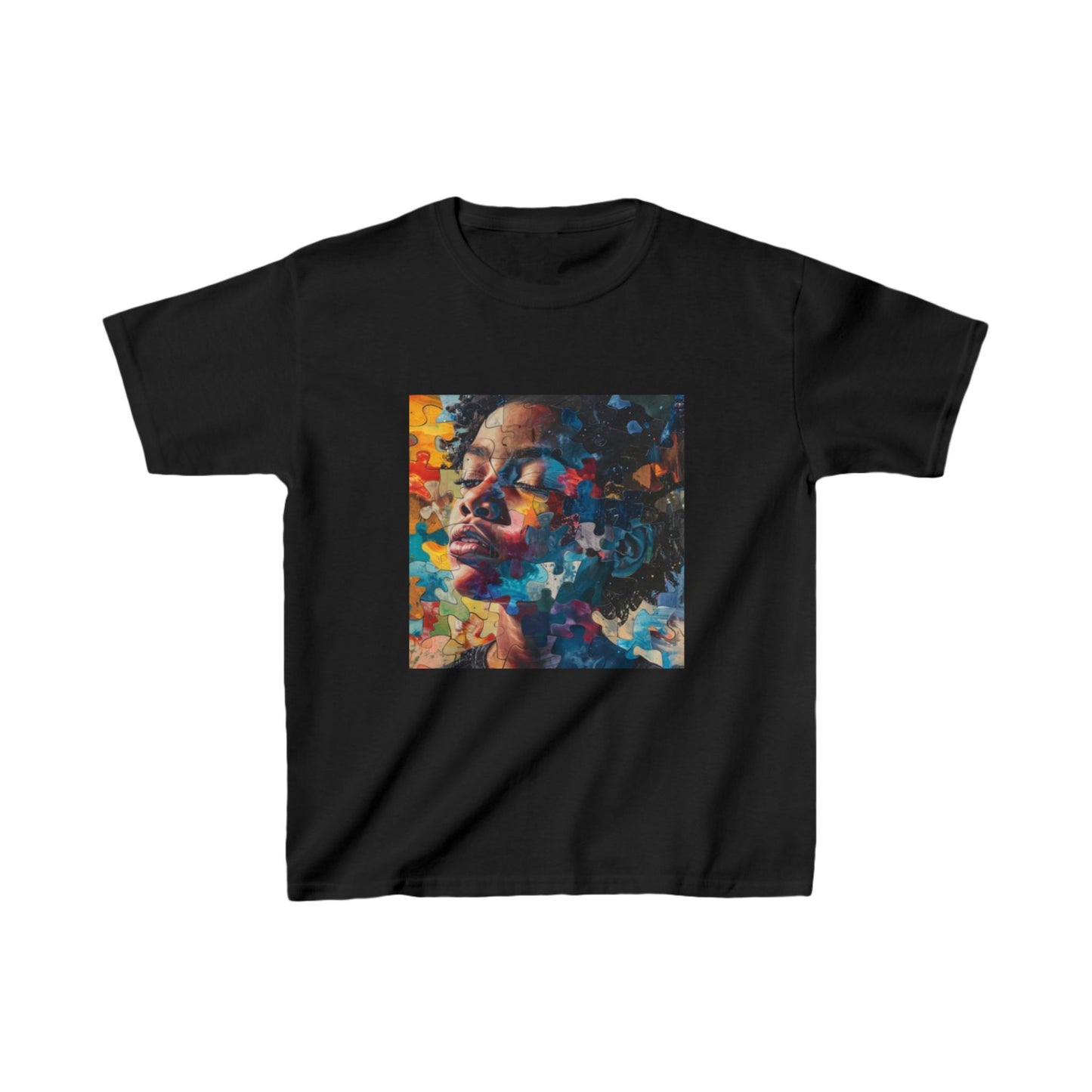 T-shirt "Le Puzzle de la Perception" - Kids Heavy Cotton™ Tee