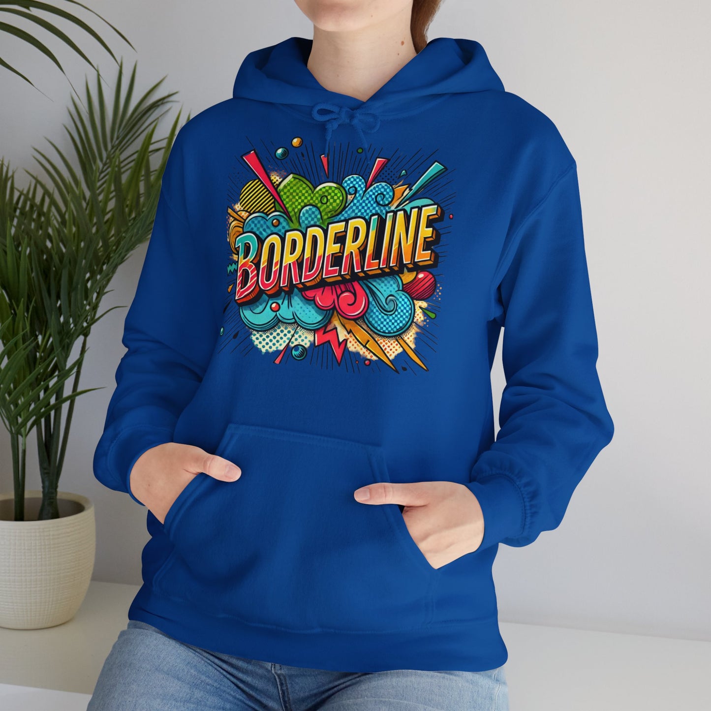 Hoodie " Borderline Kaboom" - Unisex Heavy Blend™ Hooded Sweatshirt