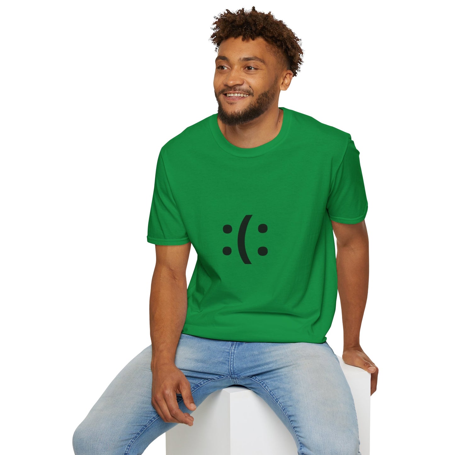 T-shirt Smiley Bipolaire - Unisex Softstyle T-Shirt