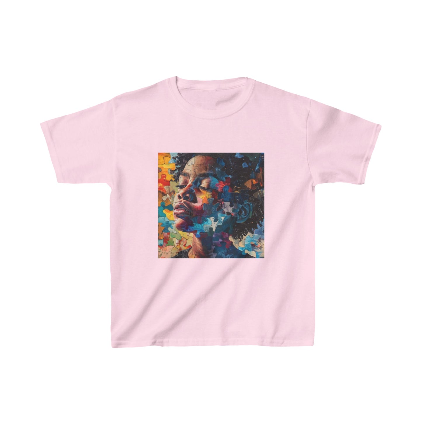 T-shirt "Le Puzzle de la Perception" - Kids Heavy Cotton™ Tee