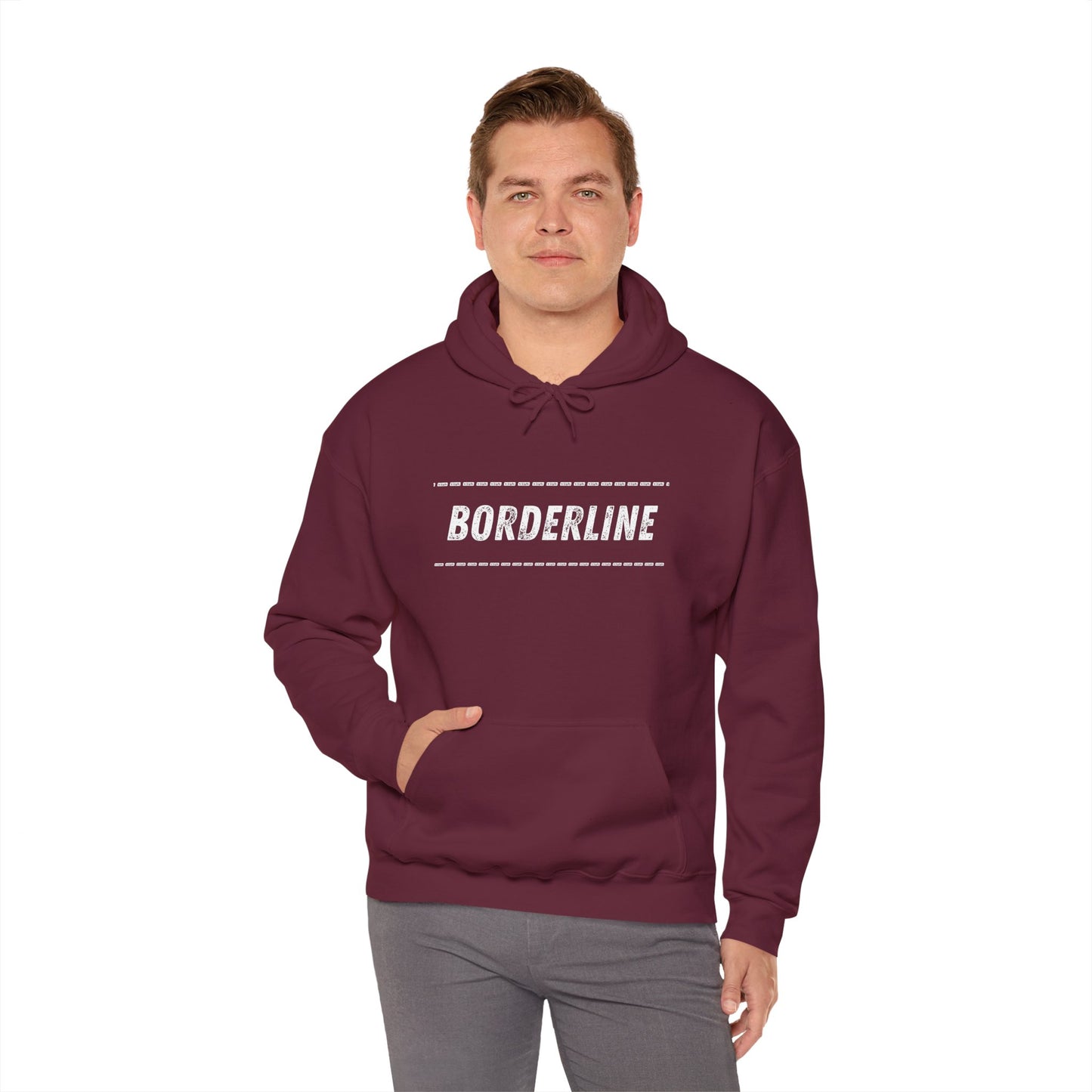 Hoodie "Borderline" - Unisex Heavy Blend™ Hooded Sweatshirt