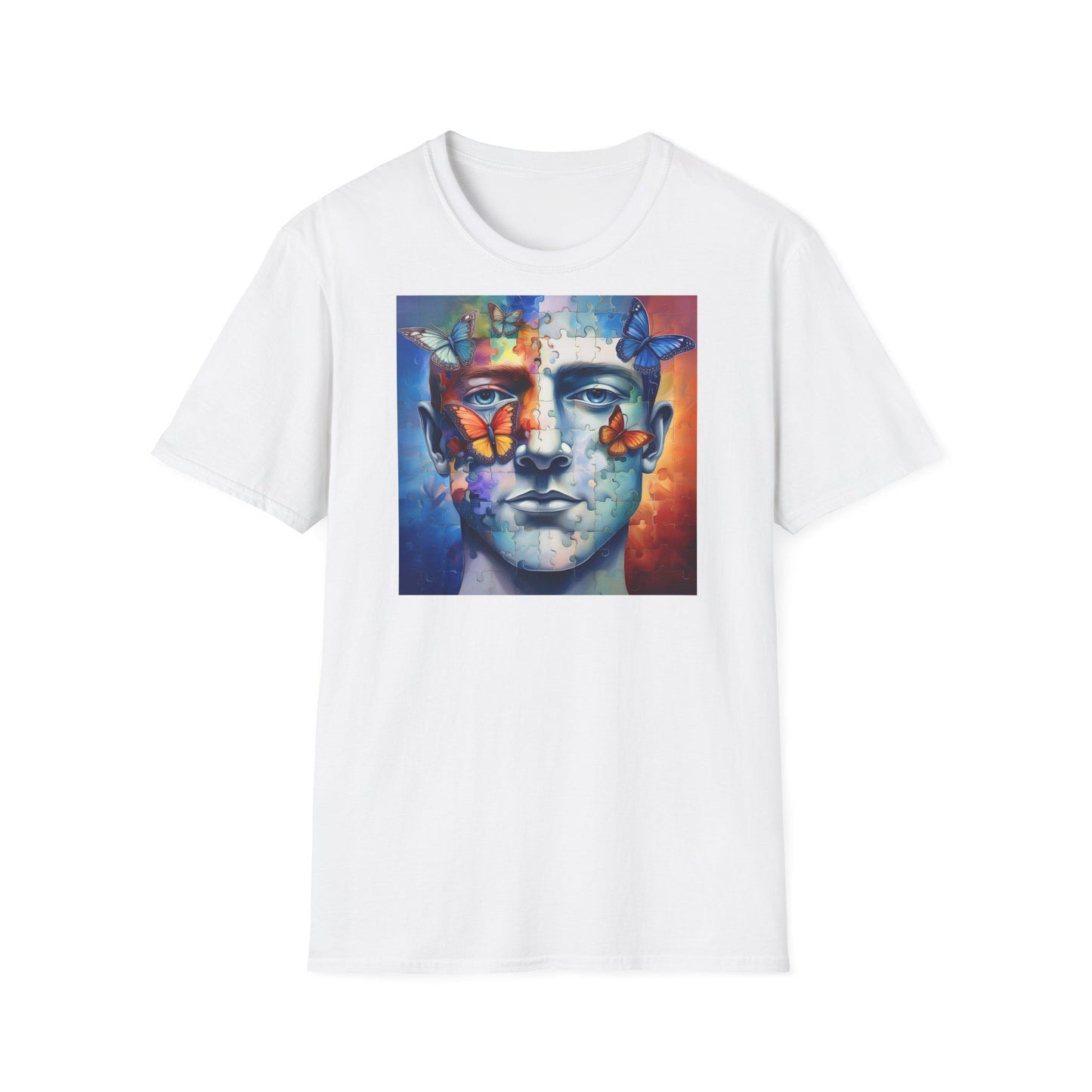 T-shirt "Puzzle de l’Âme" - Unisex Softstyle T-Shirt