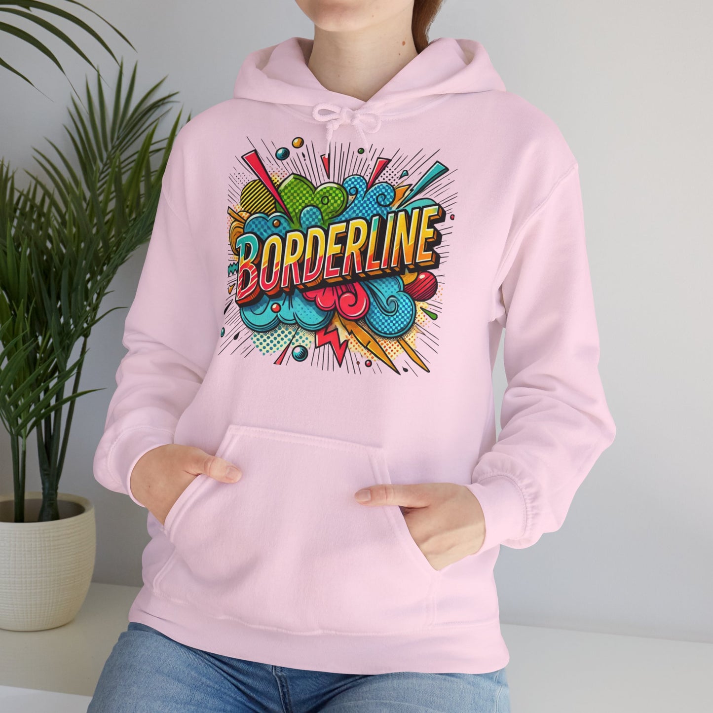 Hoodie " Borderline Kaboom" - Unisex Heavy Blend™ Hooded Sweatshirt