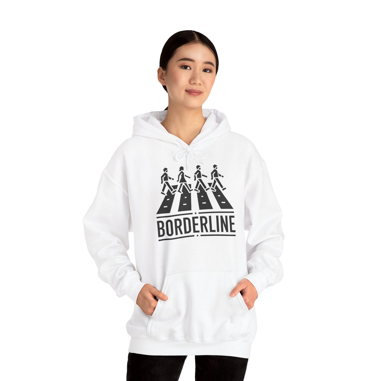 Hoodie "Borderline Abbey Road" - Unisex Heavy Blend™ Hooded Sweatshirt