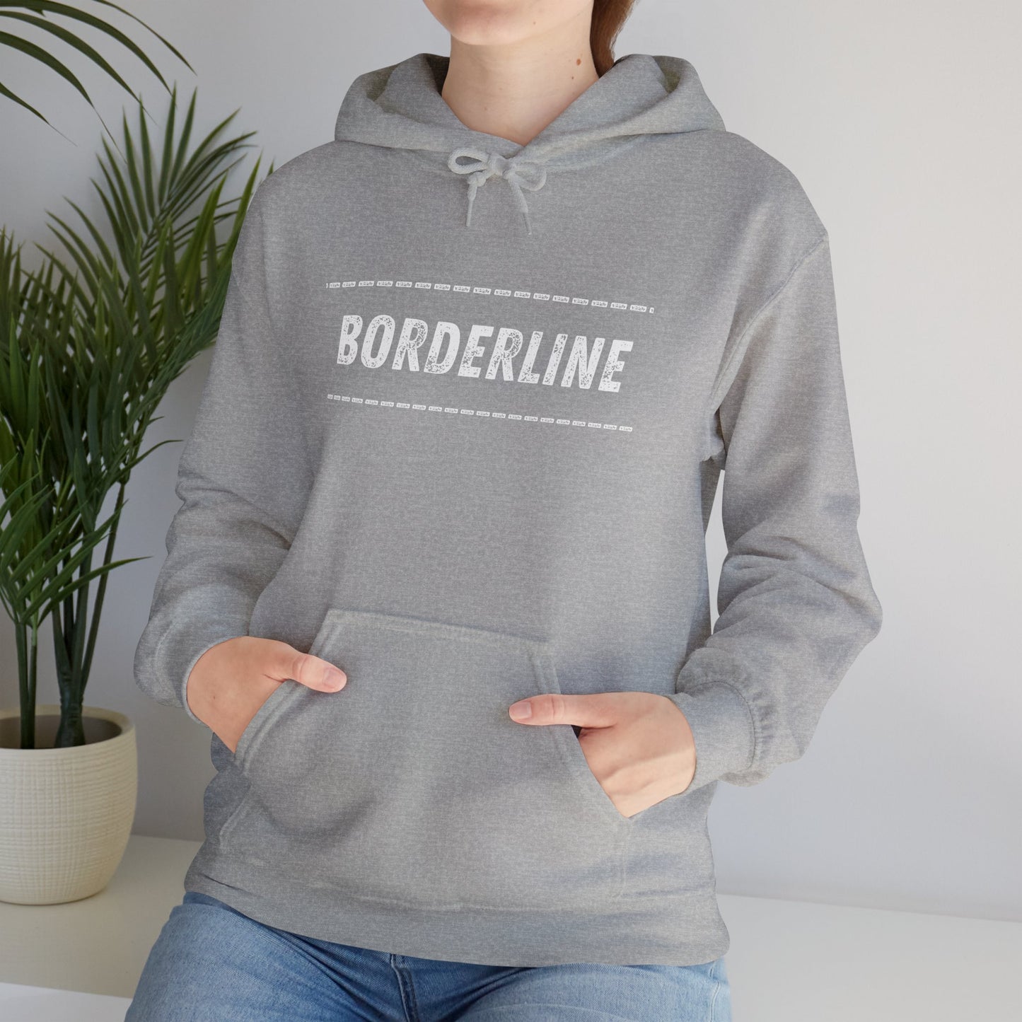 Hoodie "Borderline" - Unisex Heavy Blend™ Hooded Sweatshirt