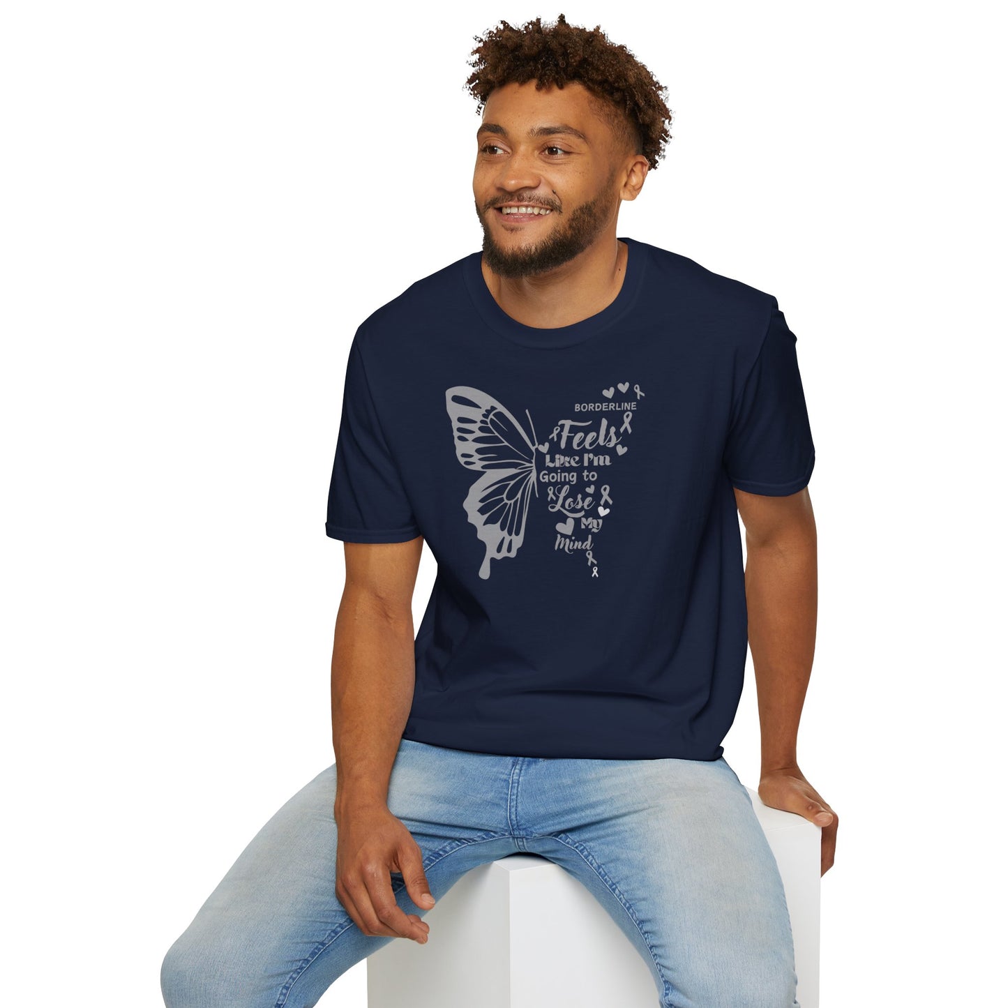 T-shirt "Le Vol Fragile de l’Esprit" - Unisex Softstyle T-Shirt