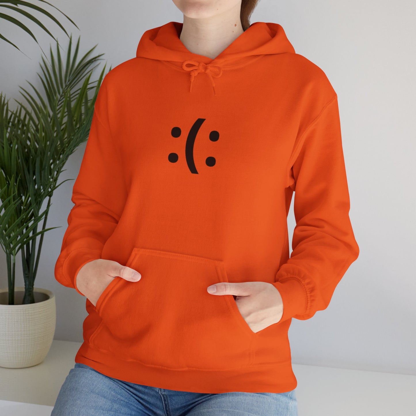 Hoodie "Smiley Bipolaire" - Unisex Heavy Blend™ Hooded Sweatshirt