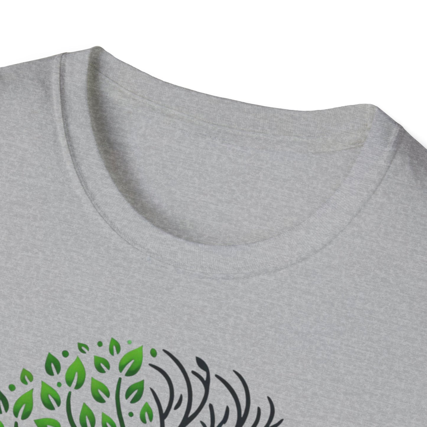 t-shirt "Symbole de l'arbre bipolaire" -Unisex Softstyle T-Shirt