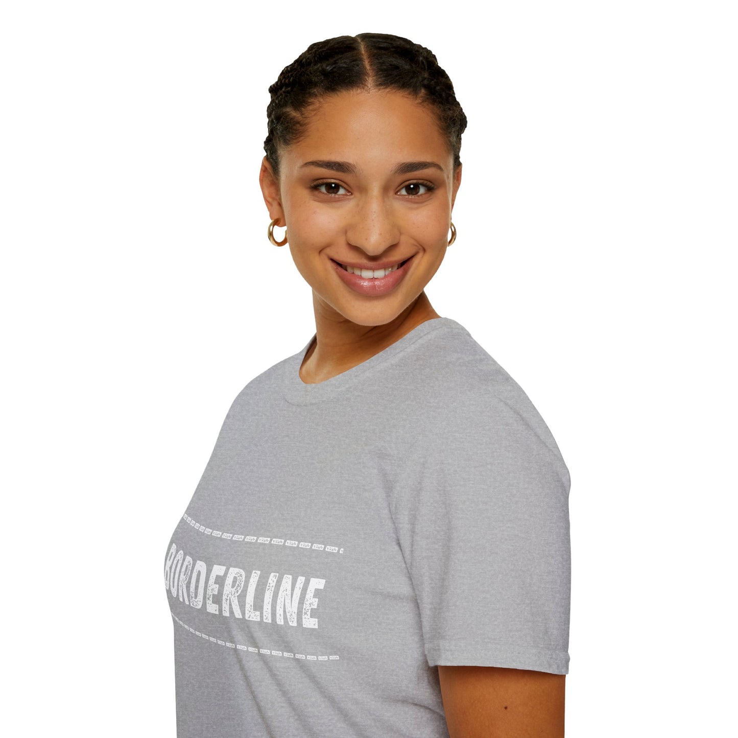 T-shirt "Borderline" - Unisex Softstyle T-Shirt