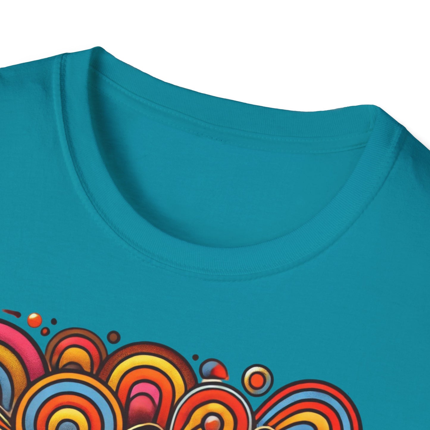 T-Shirt Dyslexia 70s -Unisex Softstyle T-Shirt