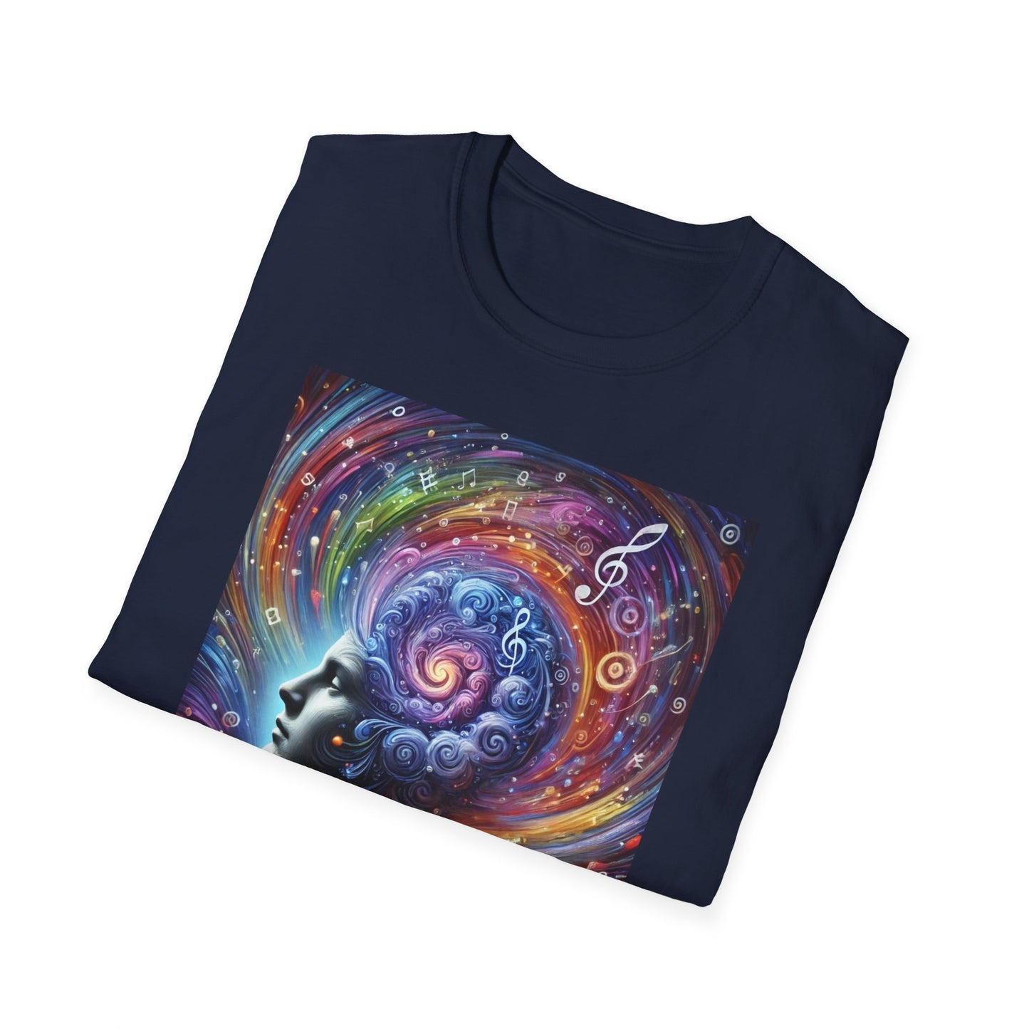 T-shirt "Vortex de pensées" HIP/Gifted - Unisex Softstyle T-Shirt