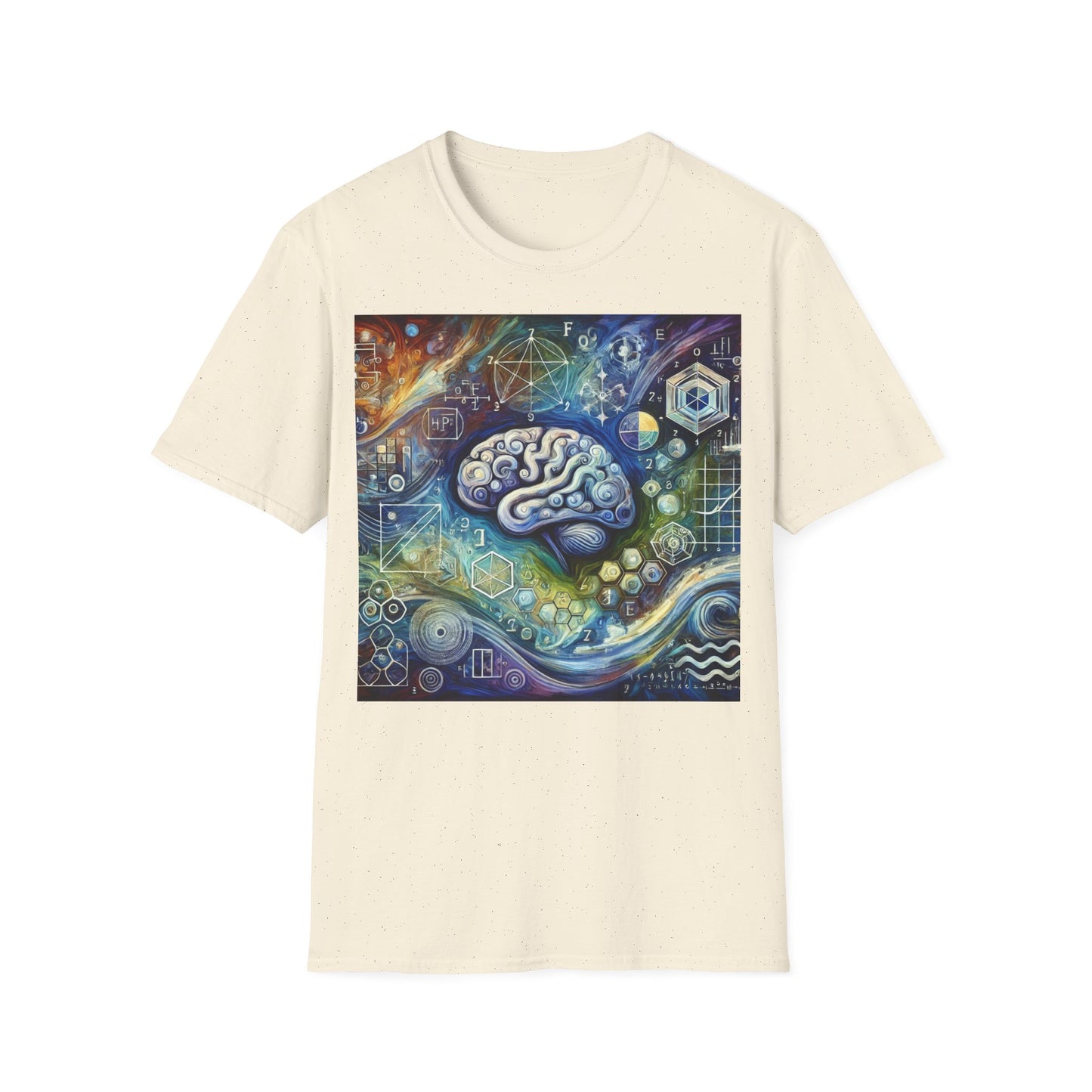 t-shirt "The brain " HPI / Gifted - Unisex Softstyle T-Shirt