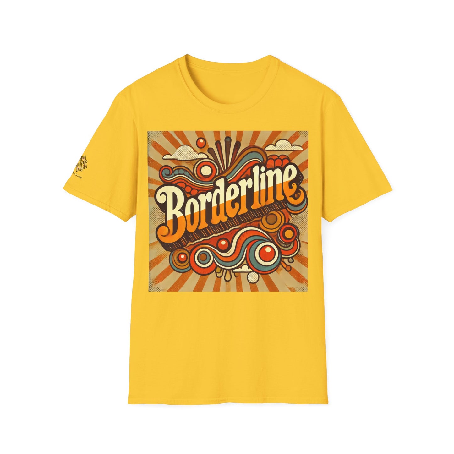 Borderline T-Shirt 70s  - Unisex Softstyle T-Shirt