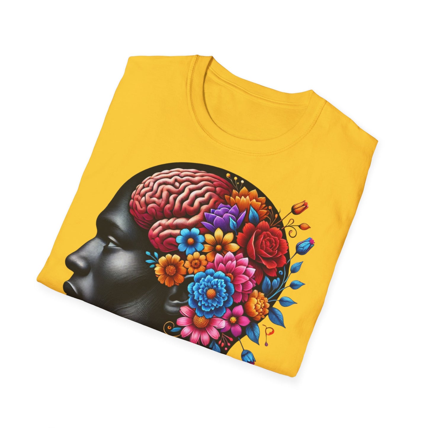 Homme Black Neurodiversity - Unisex Softstyle T-Shirt