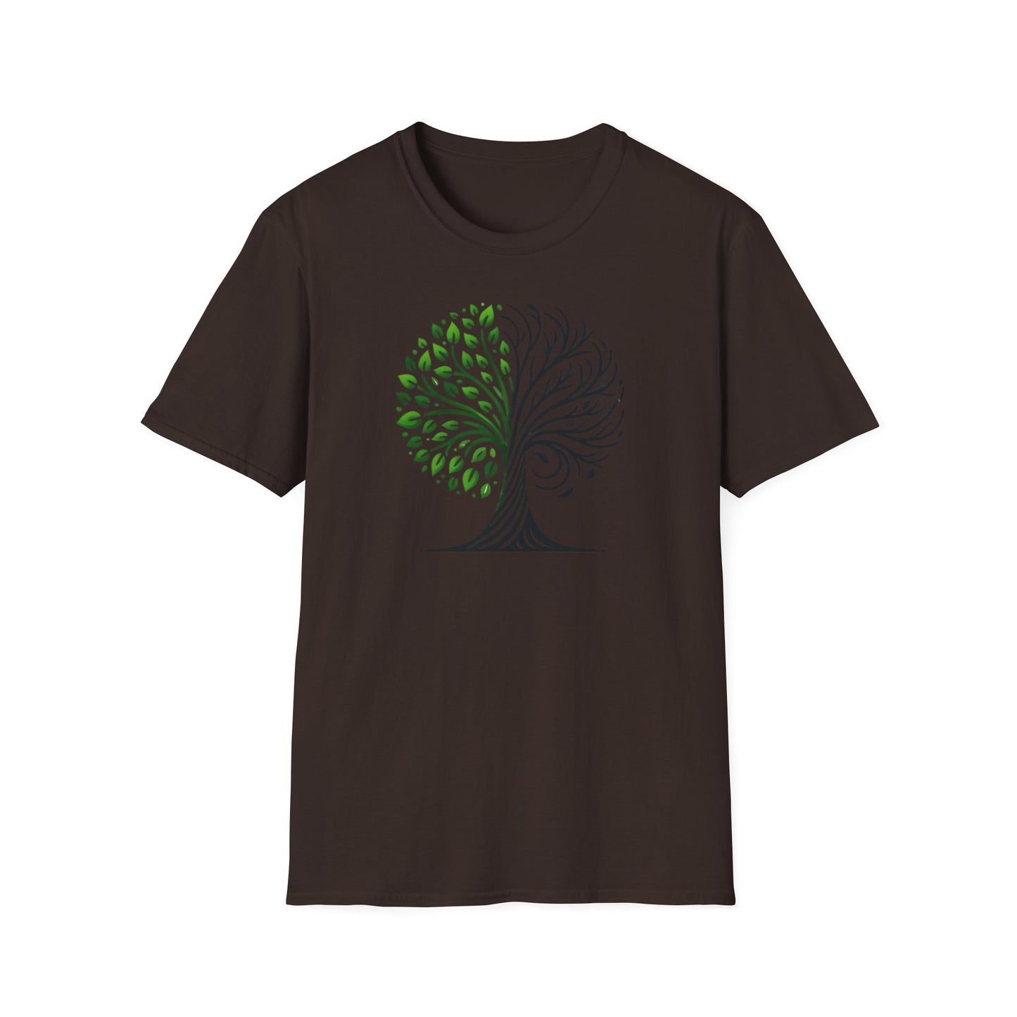 t-shirt "Symbole de l'arbre bipolaire" -Unisex Softstyle T-Shirt