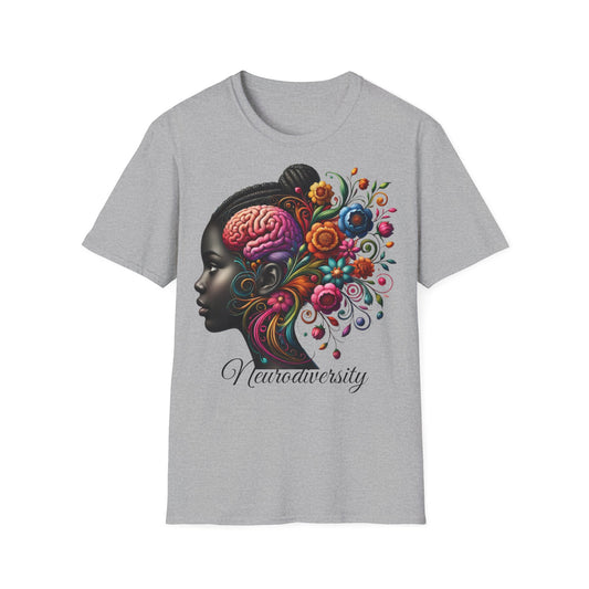 Femme Black Neurodiversity - Unisex Softstyle T-Shirt