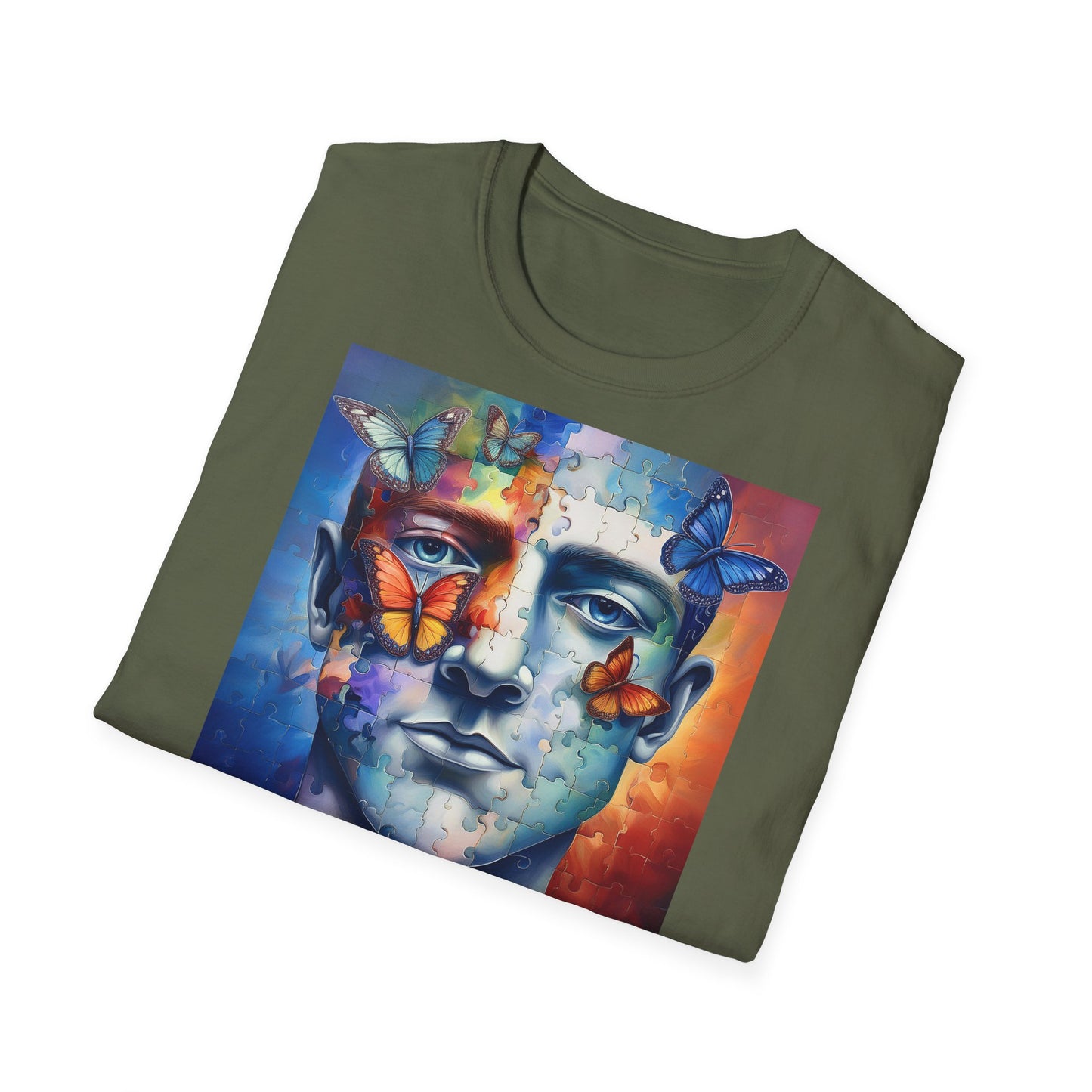 T-shirt "Puzzle de l’Âme" - Unisex Softstyle T-Shirt