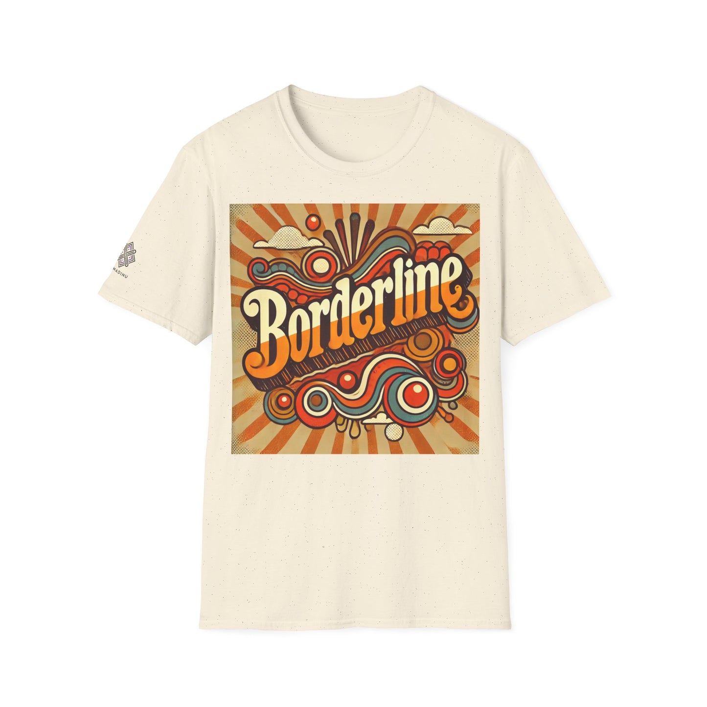 Borderline T-Shirt 70s  - Unisex Softstyle T-Shirt