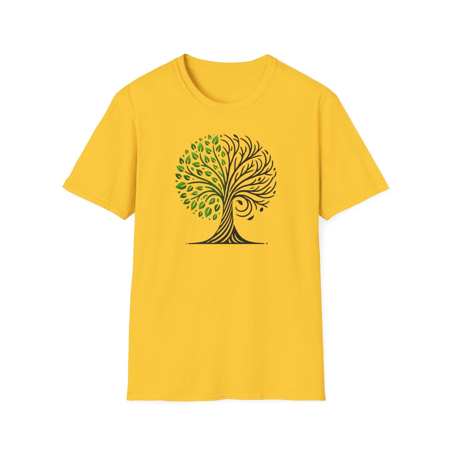 t-shirt "Symbole de l'arbre bipolaire" -Unisex Softstyle T-Shirt