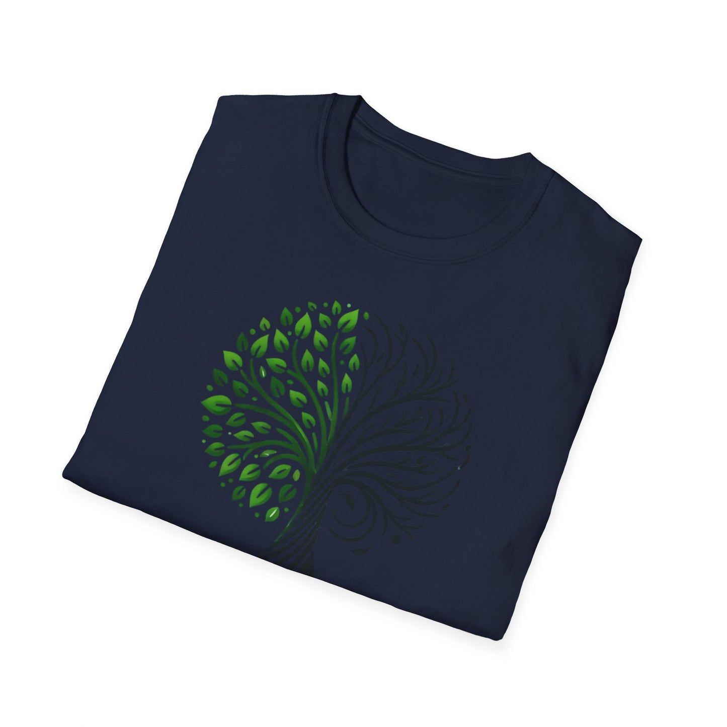 t-shirt "Symbole de l'arbre bipolaire" -Unisex Softstyle T-Shirt