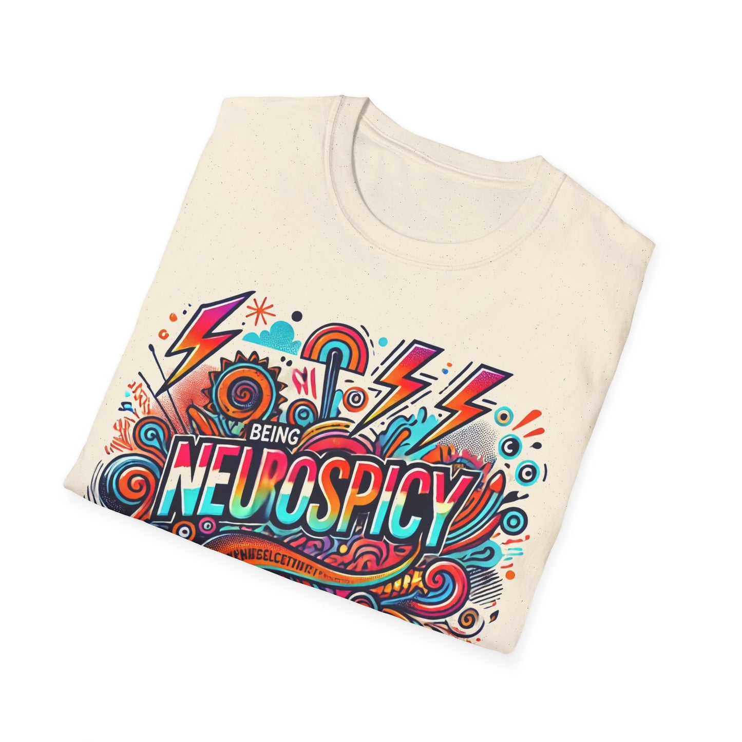 T-shirt " Being Neurospicy" - Unisex Softstyle T-Shirt