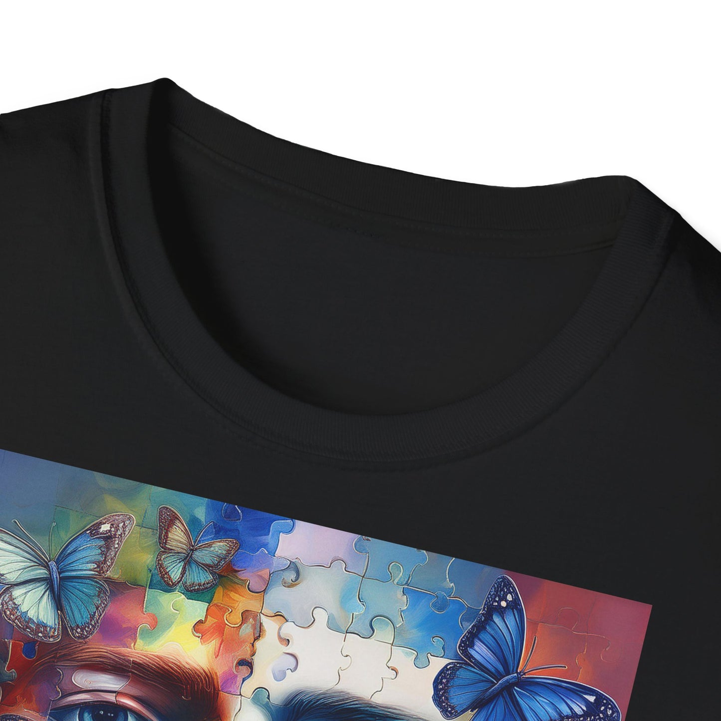 T-shirt "Puzzle de l’Âme" - Unisex Softstyle T-Shirt