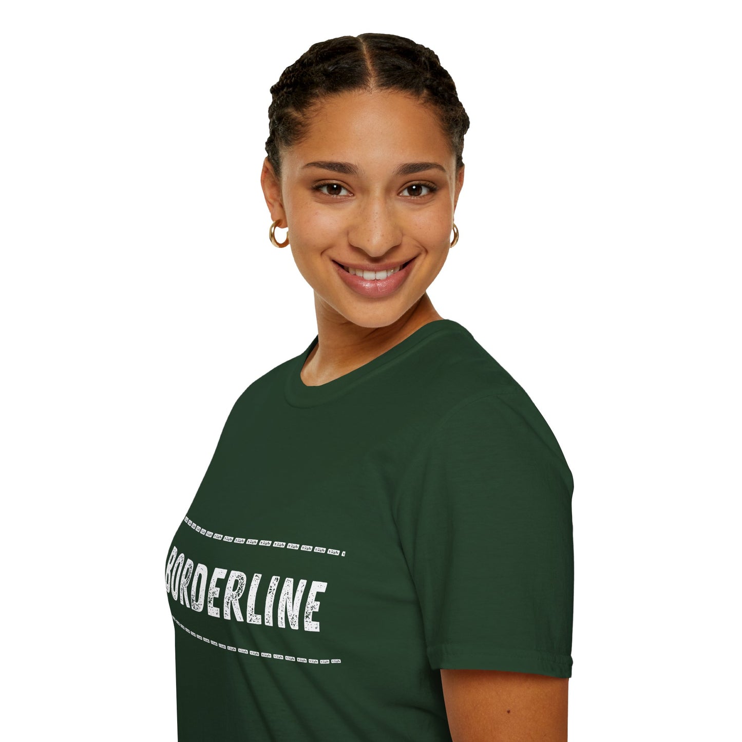 T-shirt "Borderline" - Unisex Softstyle T-Shirt