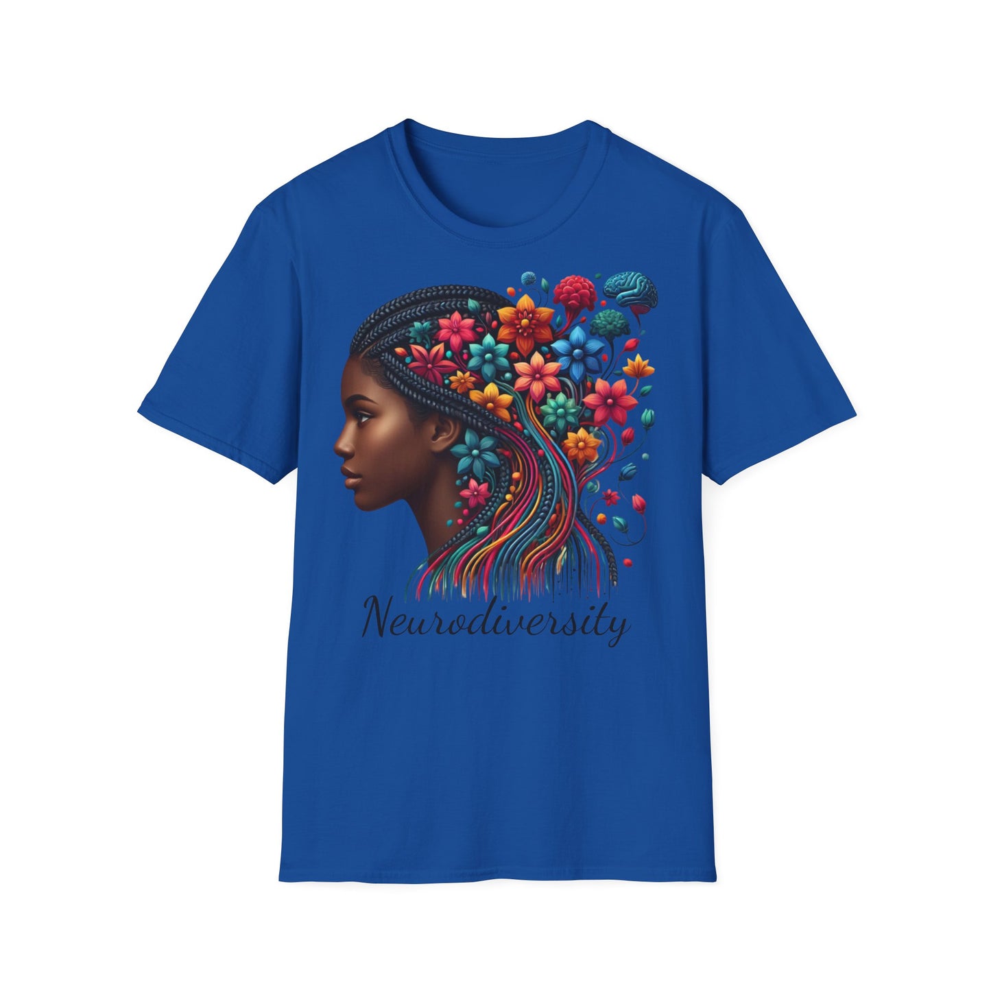 Femme Black Neurodiversity - Unisex Softstyle T-Shirt