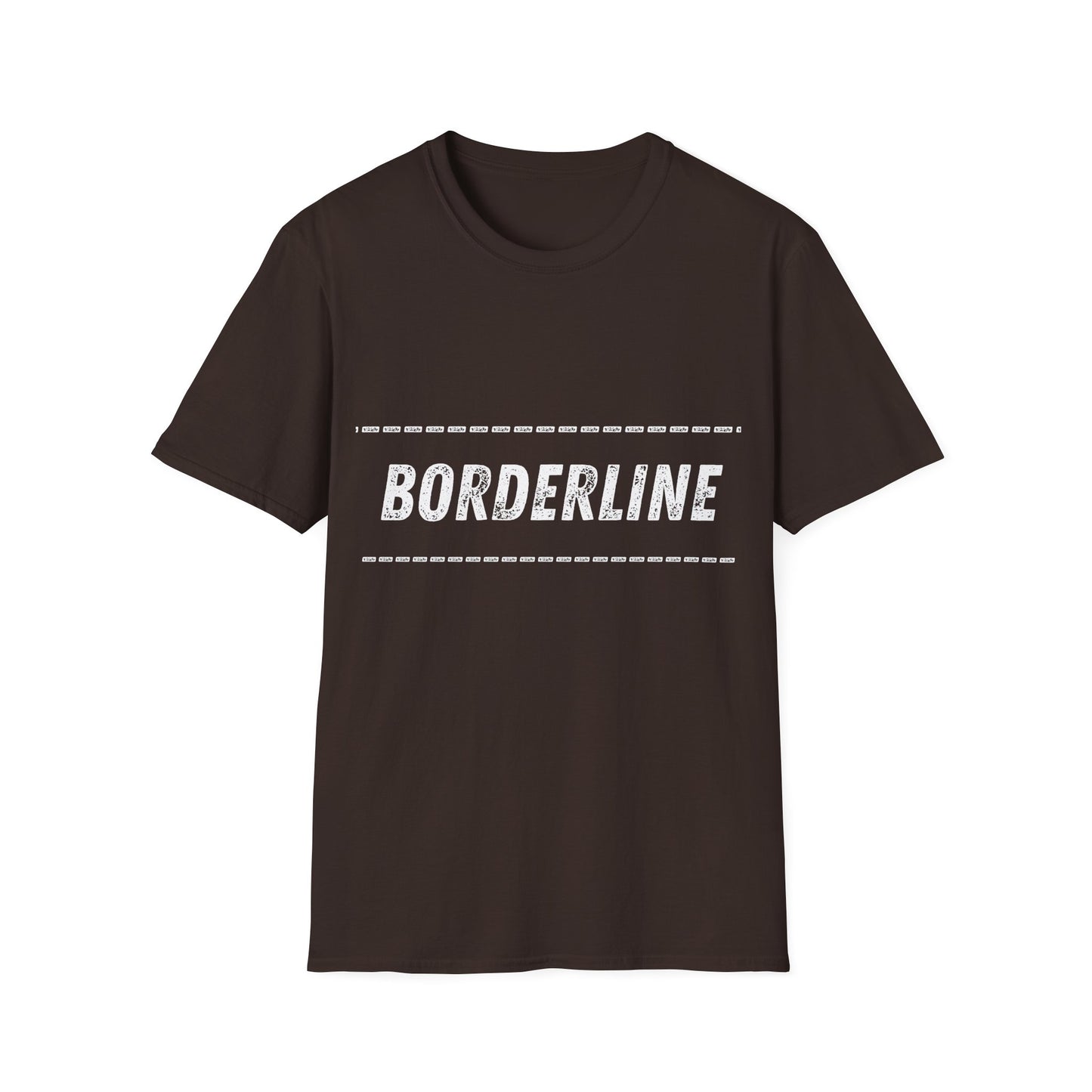 T-shirt "Borderline" - Unisex Softstyle T-Shirt