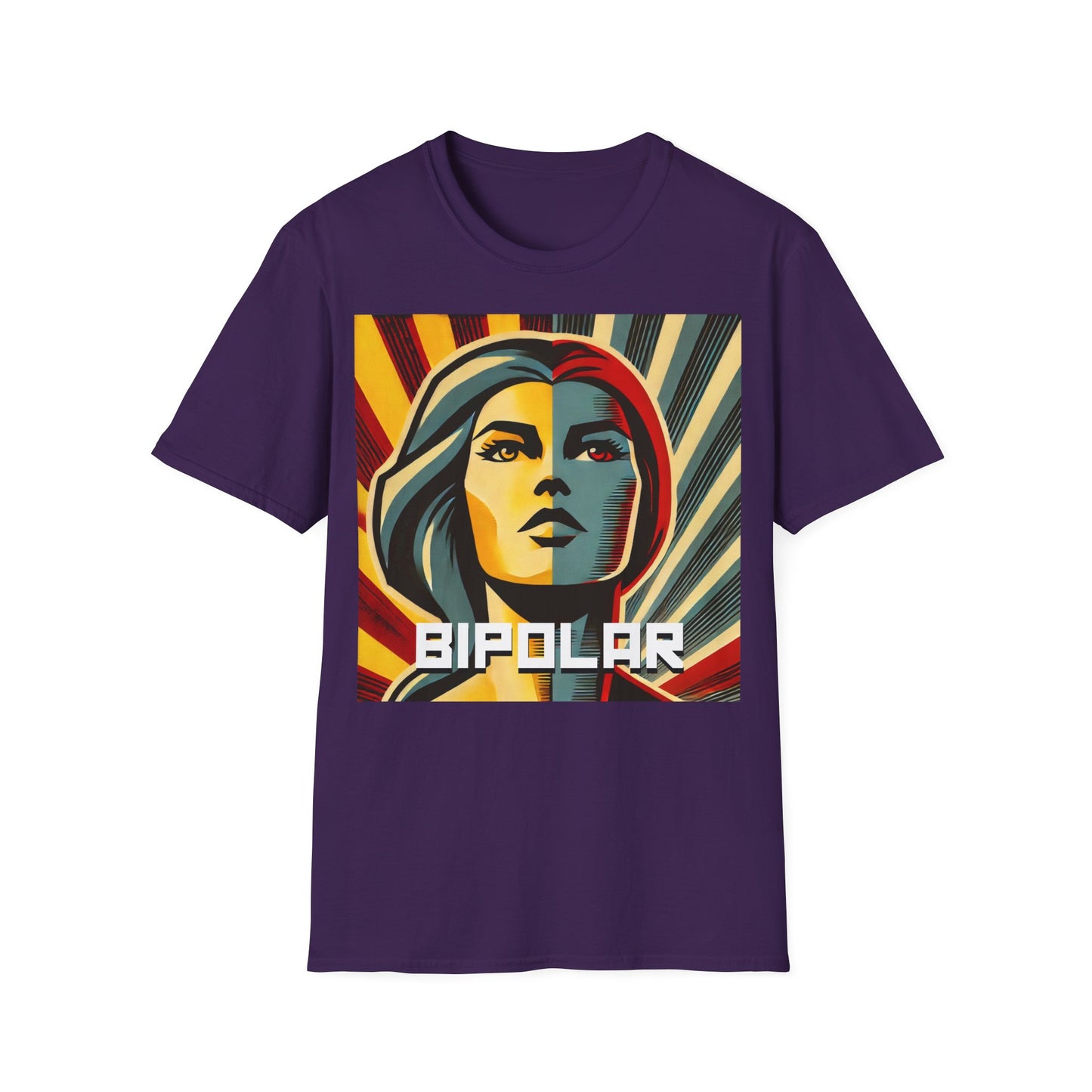 T-shirt "Bipolar Comrade" - Unisex Softstyle T-Shirt