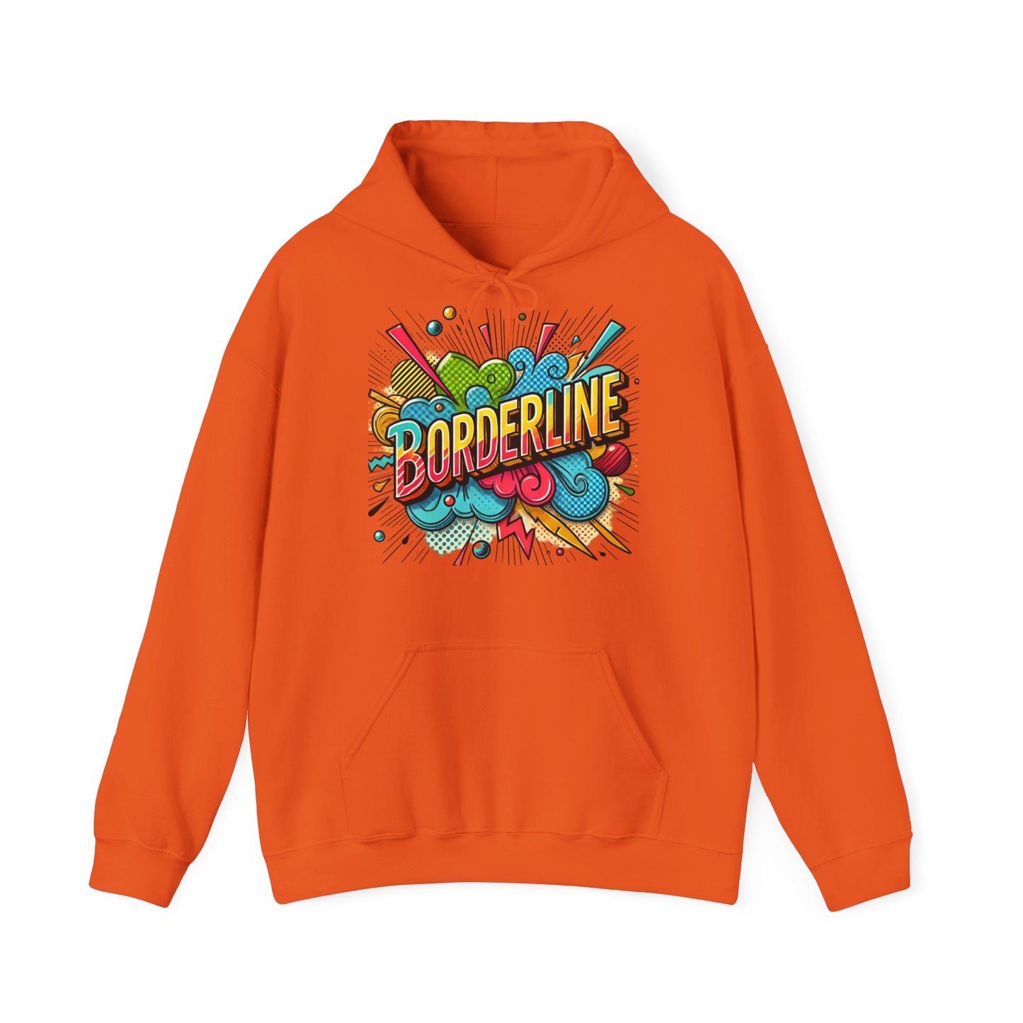 Hoodie " Borderline Kaboom" - Unisex Heavy Blend™ Hooded Sweatshirt