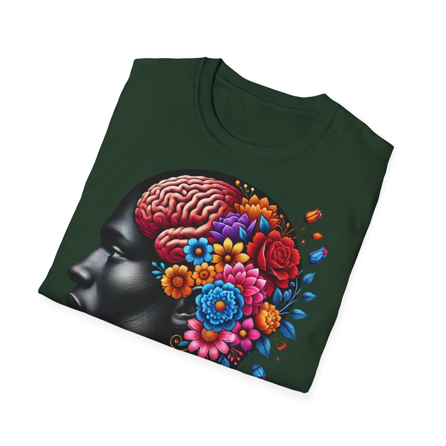 Homme Black Neurodiversity - Unisex Softstyle T-Shirt