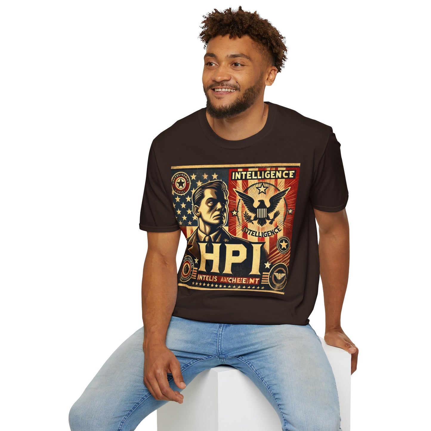 T-shirt "American HPI" - Unisex Softstyle T-Shirt