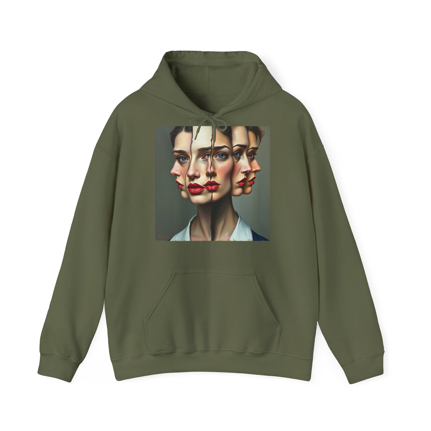 Hoodie "Reflets Fragmentés" - Unisex Heavy Blend™ Hooded Sweatshirt