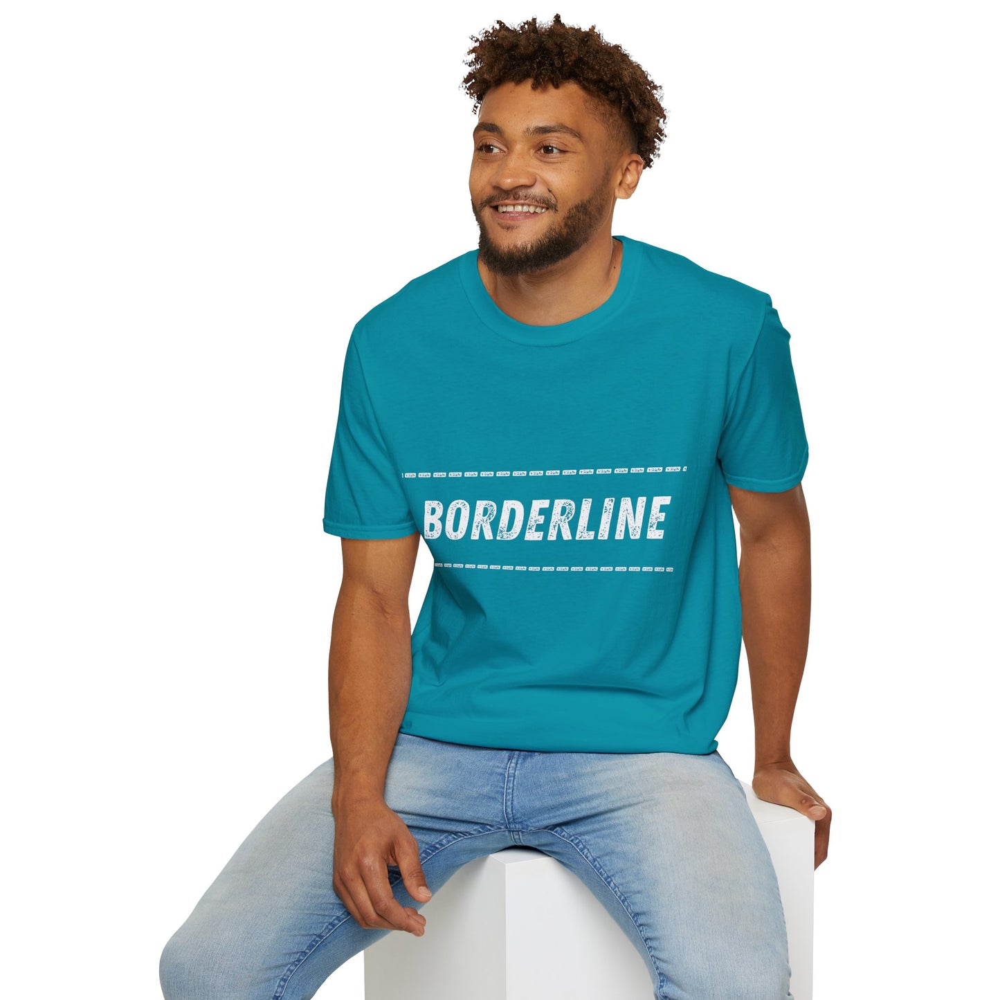 T-shirt "Borderline" - Unisex Softstyle T-Shirt