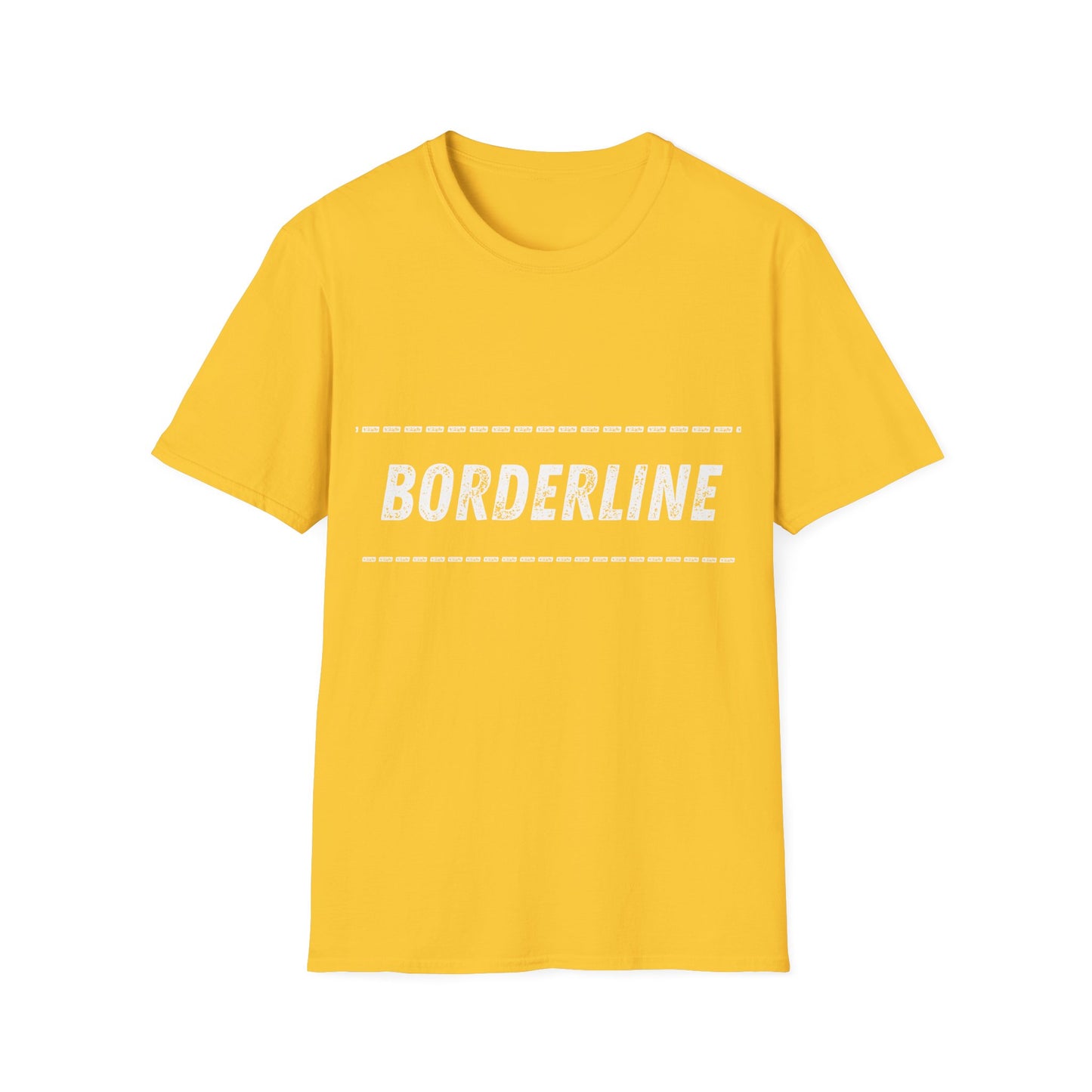 T-shirt "Borderline" - Unisex Softstyle T-Shirt