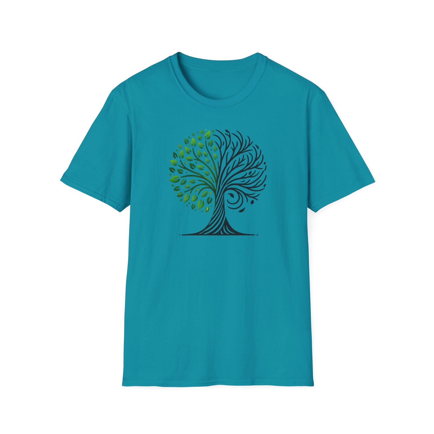 t-shirt "Symbole de l'arbre bipolaire" -Unisex Softstyle T-Shirt