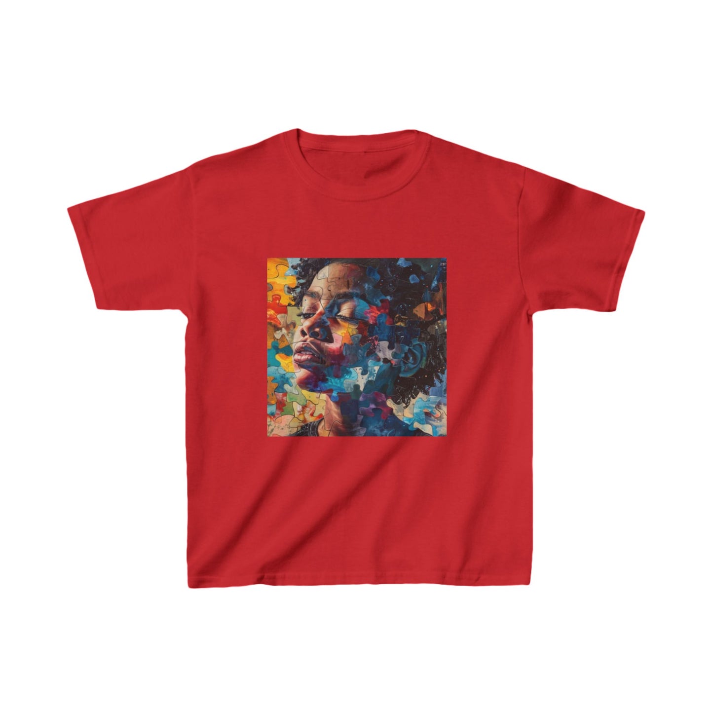 T-shirt "Le Puzzle de la Perception" - Kids Heavy Cotton™ Tee