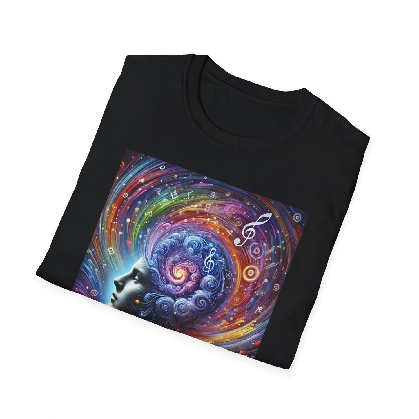 T-shirt "Vortex de pensées" HIP/Gifted - Unisex Softstyle T-Shirt