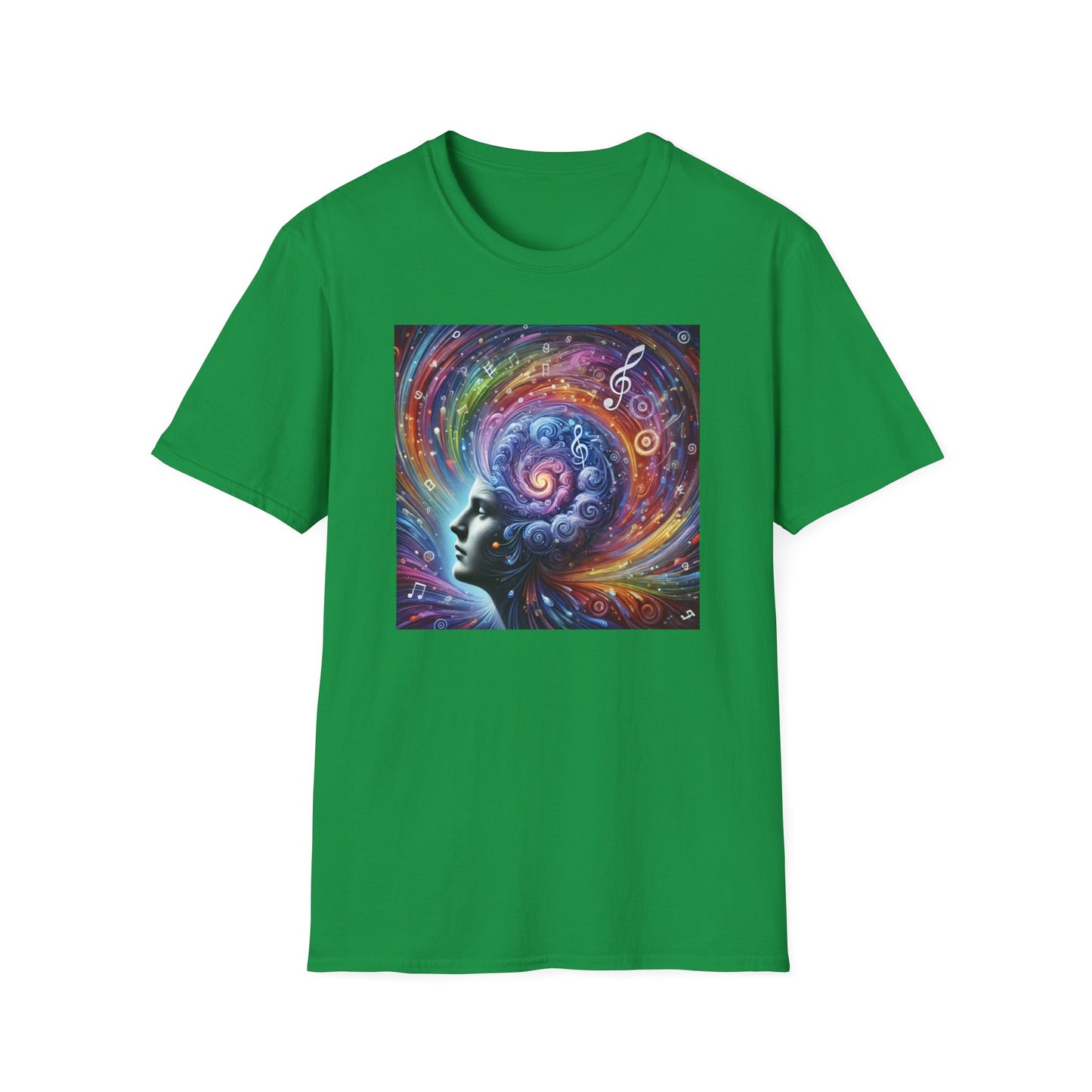 T-shirt "Vortex de pensées" HIP/Gifted - Unisex Softstyle T-Shirt