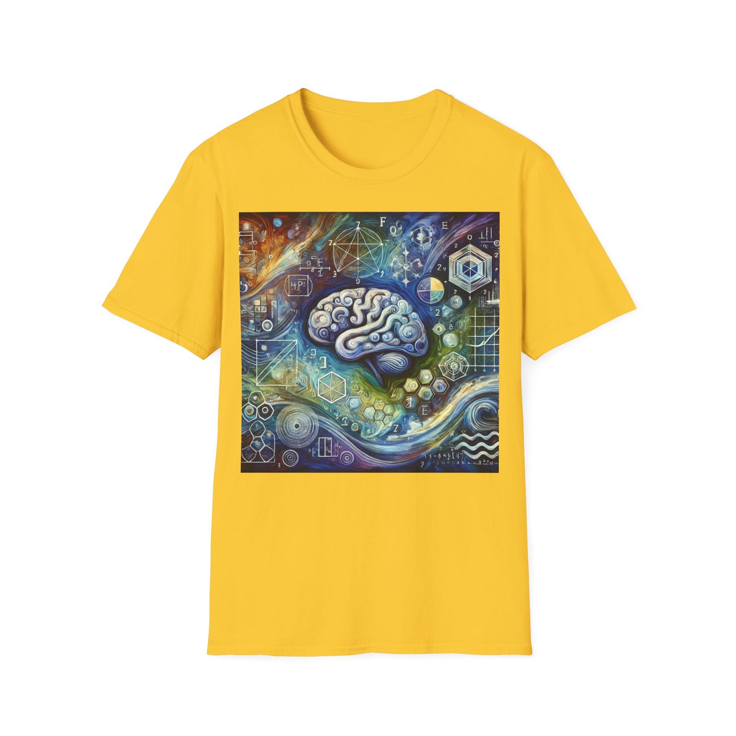 t-shirt "The brain " HPI / Gifted - Unisex Softstyle T-Shirt