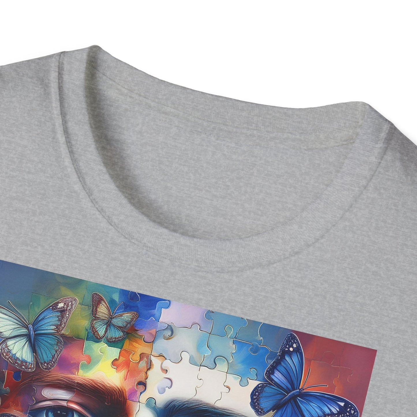 T-shirt "Puzzle de l’Âme" - Unisex Softstyle T-Shirt