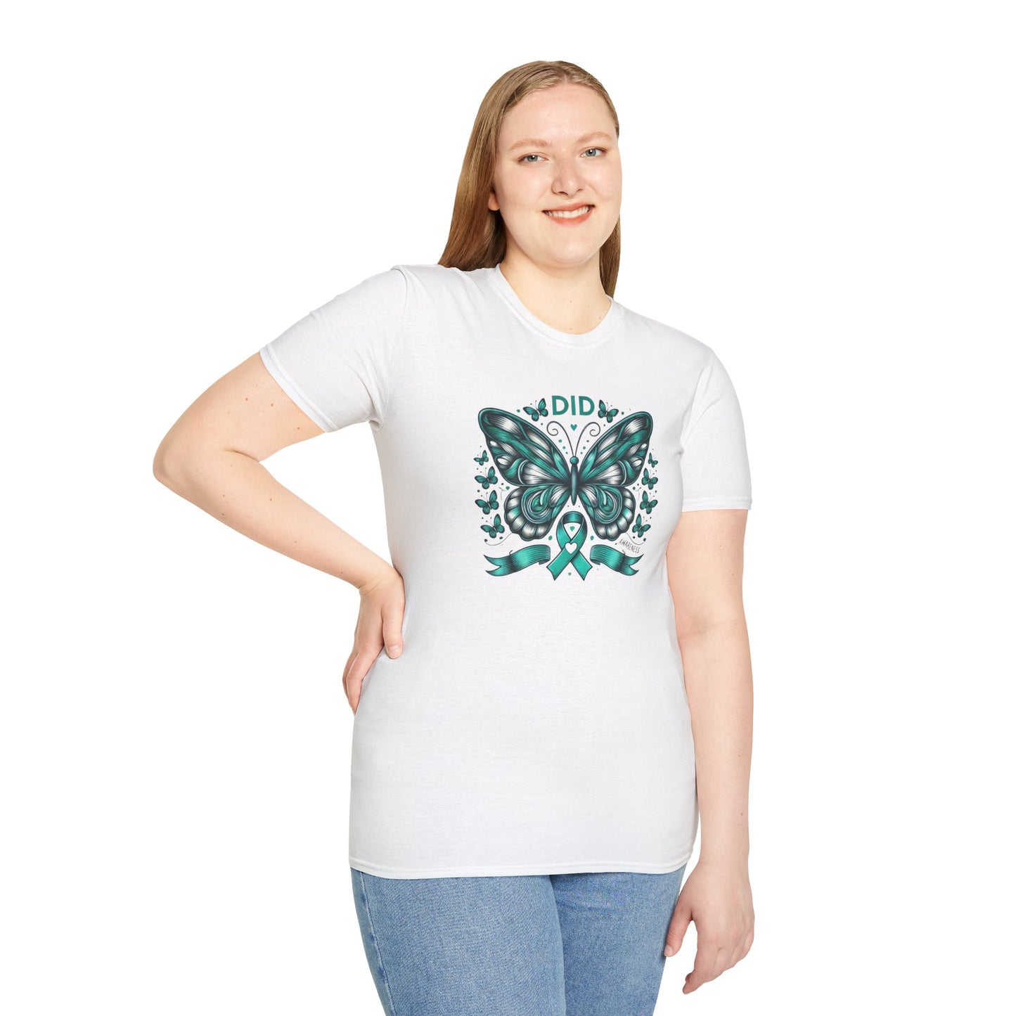 T-shirt "Butterfly" TDI/DID - Unisex Softstyle T-Shirt