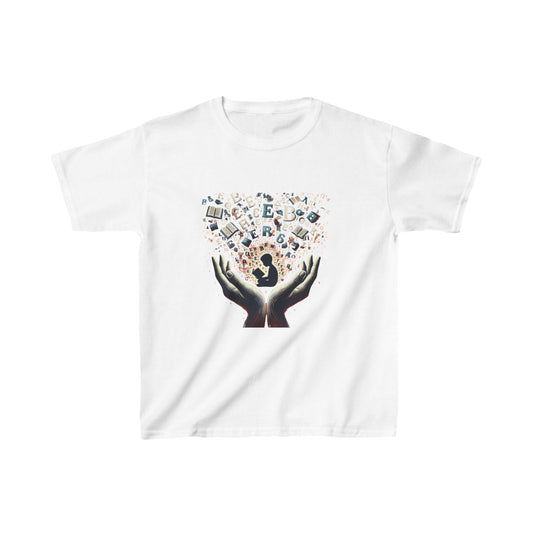 T-shirt "Les Mots en Mouvement" - Kids Heavy Cotton™ Tee