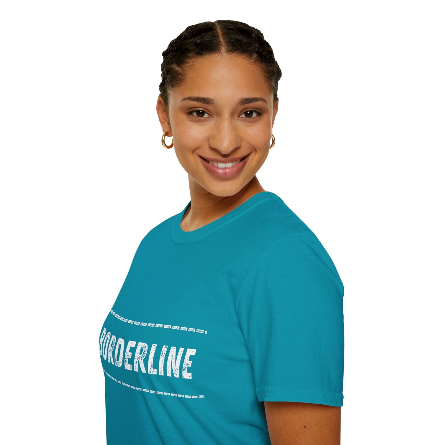 T-shirt "Borderline" - Unisex Softstyle T-Shirt