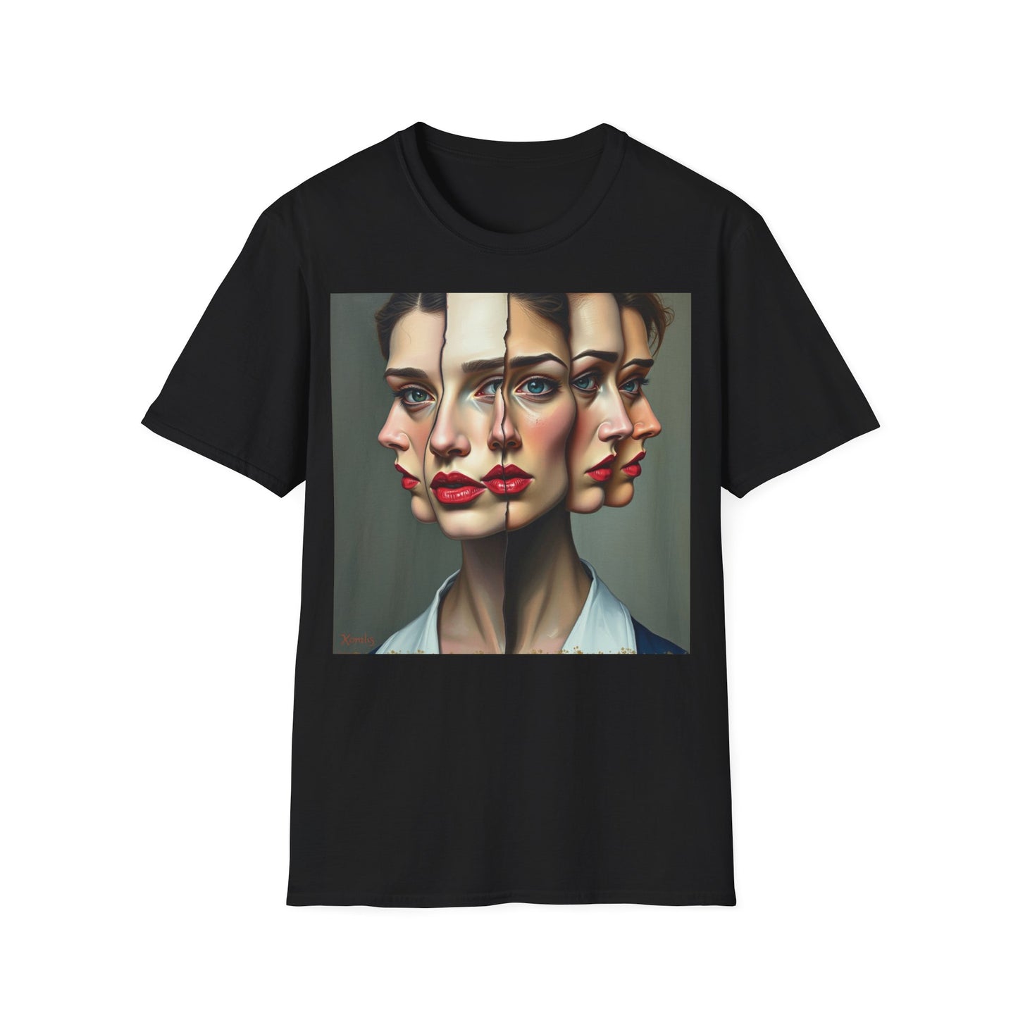 T-shirt " Reflets Fragmentés" TDI/DID - Unisex Softstyle T-Shirt