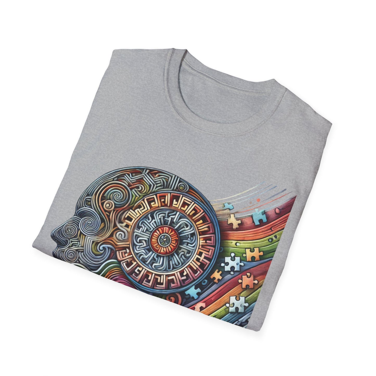 T-shirt Homme Puzzle Austisme - Unisex Softstyle T-Shirt