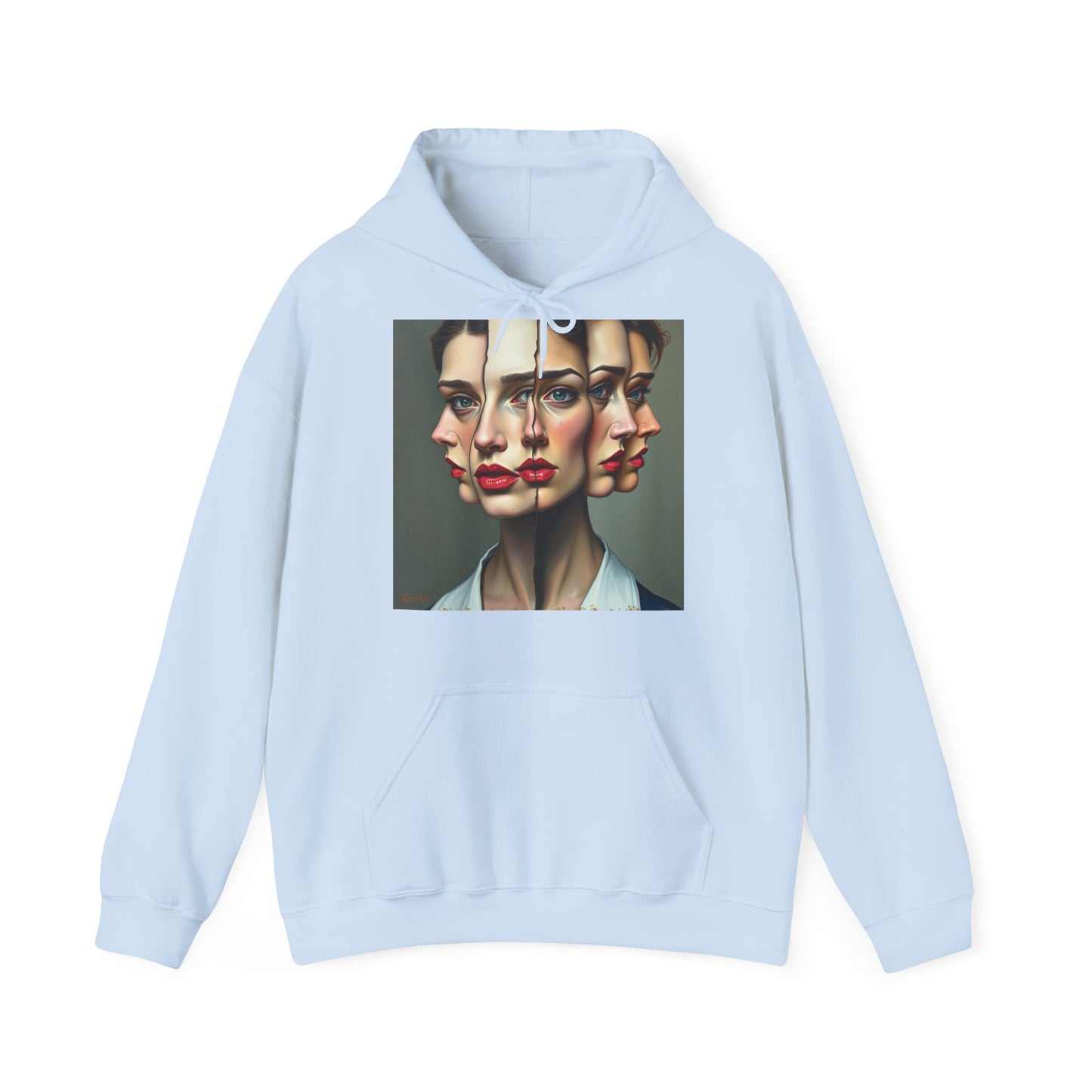 Hoodie "Reflets Fragmentés" - Unisex Heavy Blend™ Hooded Sweatshirt