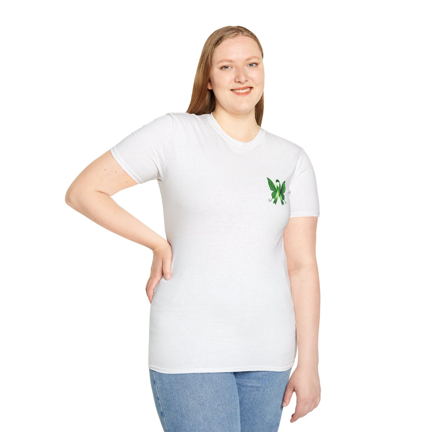 Symbole Ruban Bipolaire  - Unisex Softstyle T-Shirt