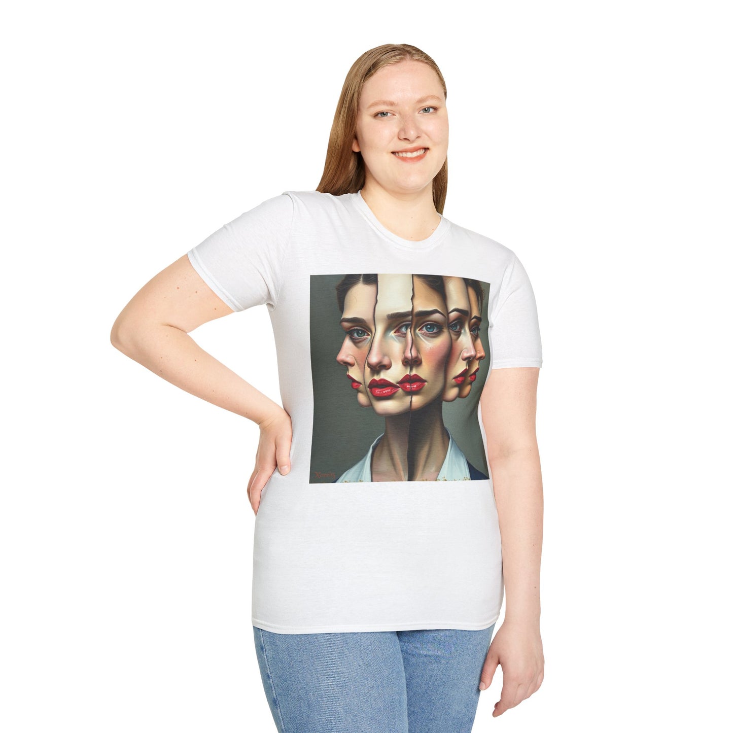 T-shirt " Reflets Fragmentés" TDI/DID - Unisex Softstyle T-Shirt